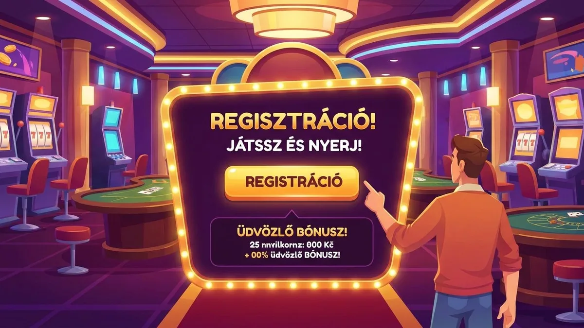 Regisztráció bónusszal